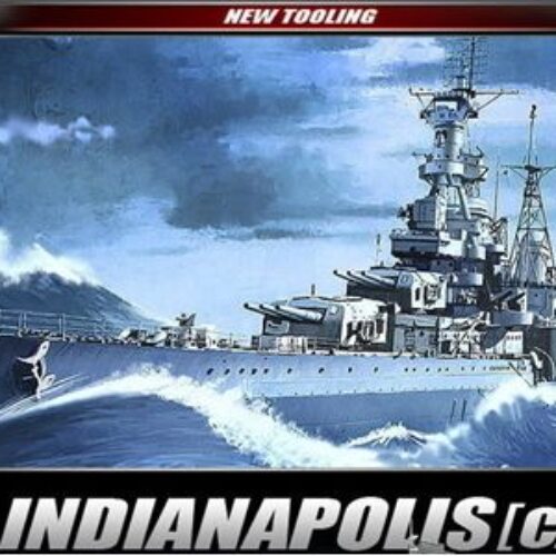 USS INDIANAPOLIS MODELLO ACADEMY SCALA 1:350 CODICE 14107